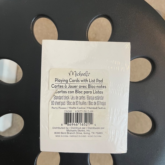 🏀 Round Basketball Playing Cards & Score Pad Set 🏀 NEW - Picture 2 of 5